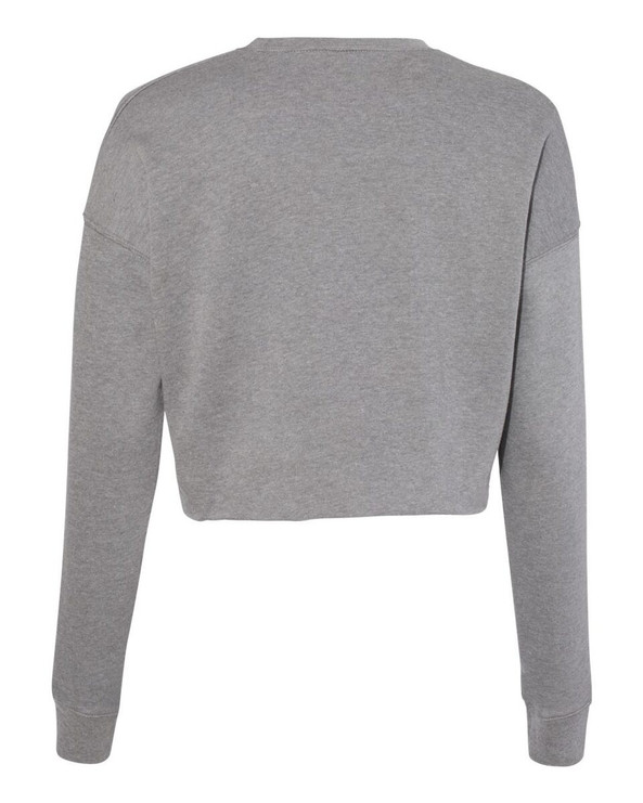 Bella+Canvas 7503 - Forro polar Crop Crew para mujer