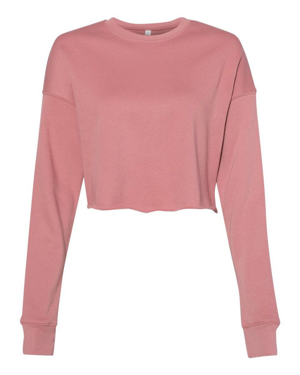 Bella+Canvas 7503 - Women's Crop Crew Fleece
