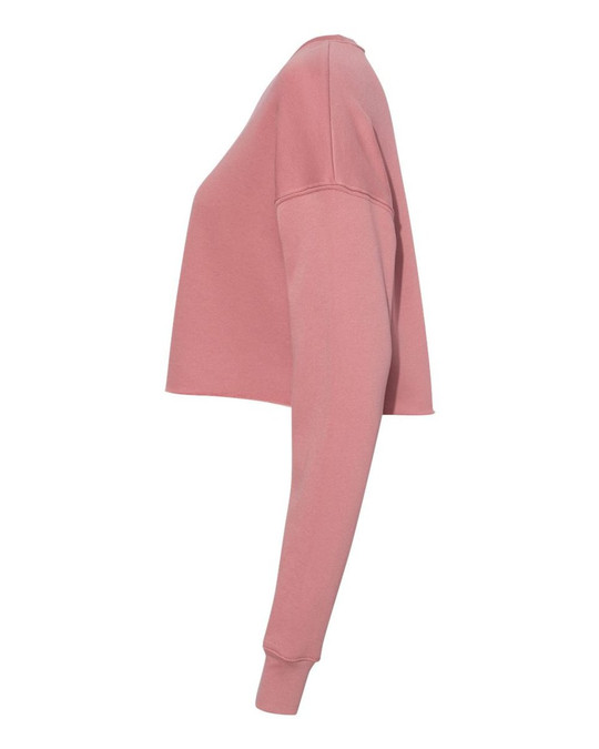 Bella+Canvas 7503 - Forro polar Crop Crew para mujer