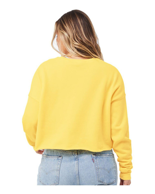Bella+Canvas 7503 - Women's Crop Crew Fleece