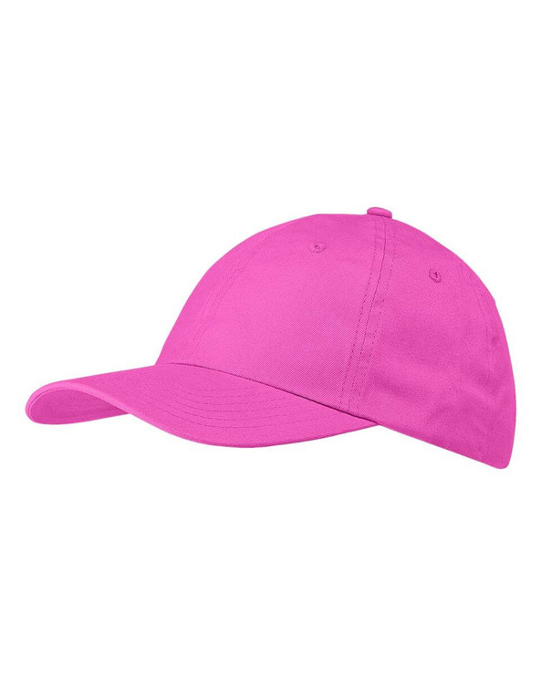 Big Accessories BX001 - 6-Panel Brushed Twill Unstructured Cap