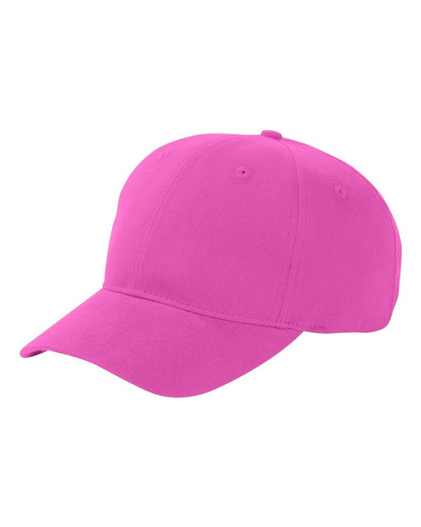 Big Accessories BX002 - 6-Panel Brushed Twill Structured Cap