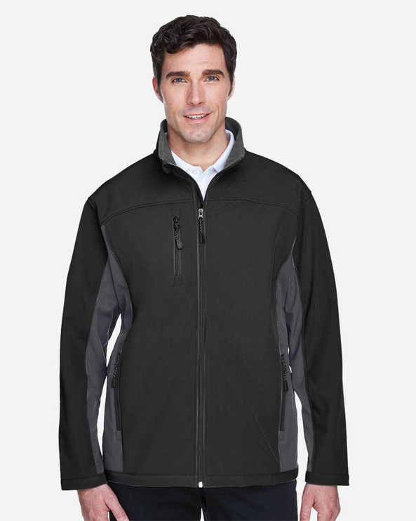 Devon & Jones D997 - Men's Soft Shell Colorblock Jacket
