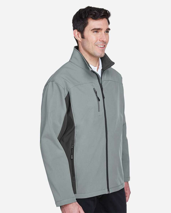 Devon & Jones D997 - Men's Soft Shell Colorblock Jacket