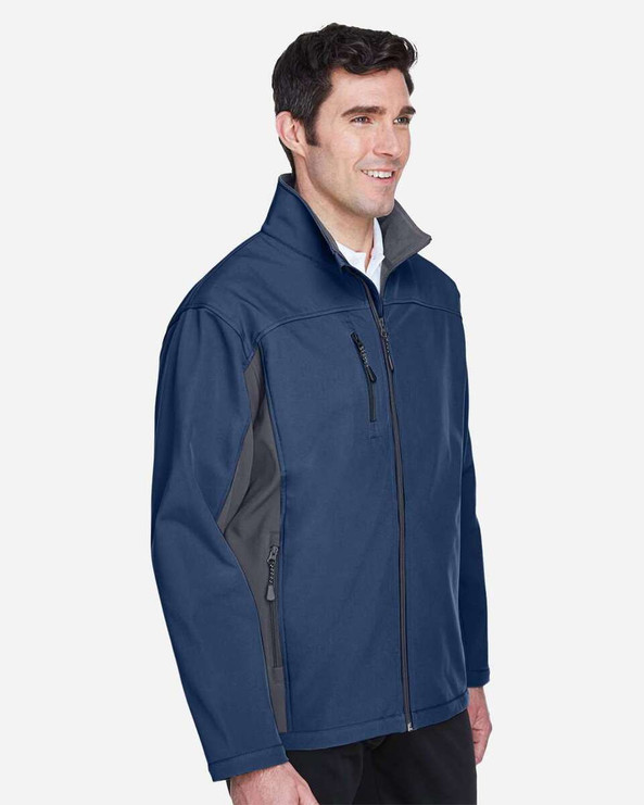 Devon & Jones D997 - Men's Soft Shell Colorblock Jacket
