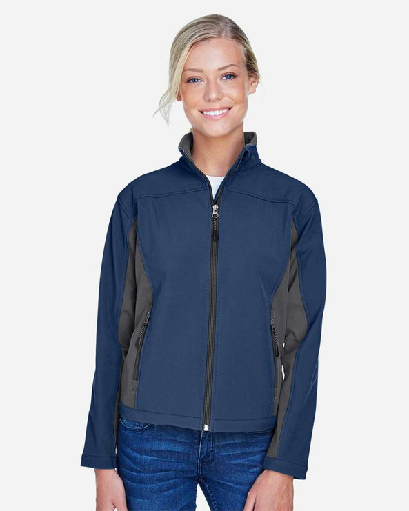 Devon & Jones D997W - Ladies Soft Shell Colorblock Jacket