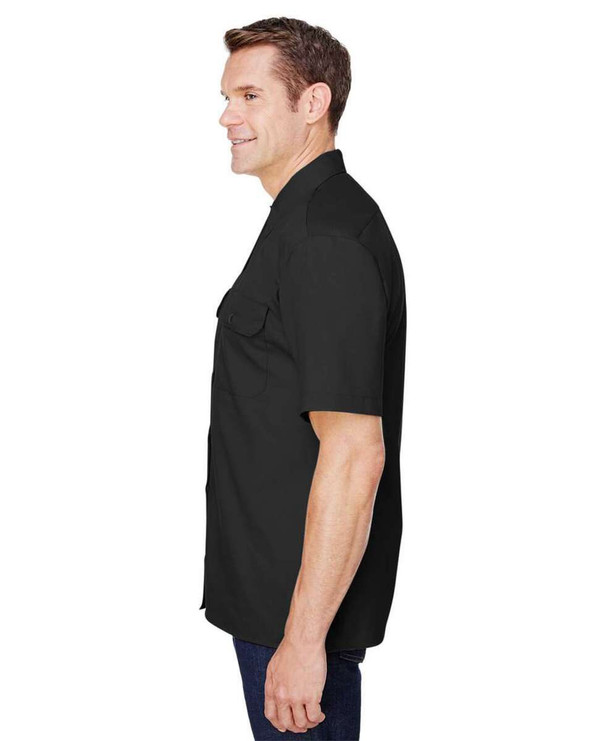 Dickies WS675 - Camisa de trabajo FLEX de manga corta en sarga