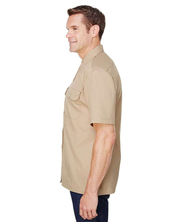 Dickies WS675 - Camisa de trabajo FLEX de manga corta en sarga