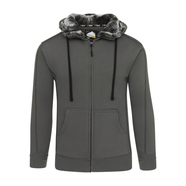 ØRN 1285 - Crane Fur-Lined Hoodie