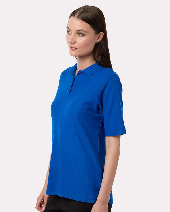 Harriton M105W - Women's Maverick CVC Pique Polo