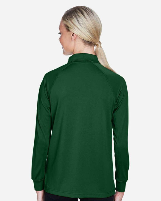 Harriton M211LW - Polo Táctico de Manga Larga para Damas Advantage Snag Protection Plus