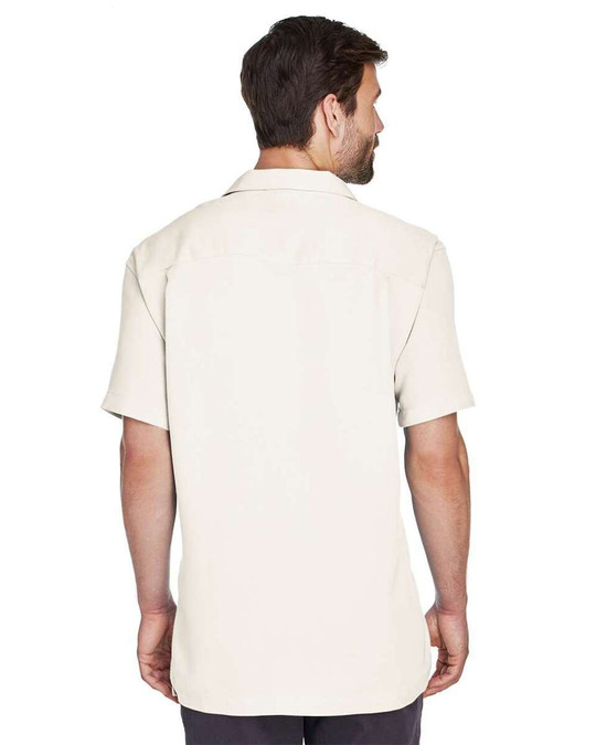 Harriton M570 - Camisa de Campamento Bahama Cord