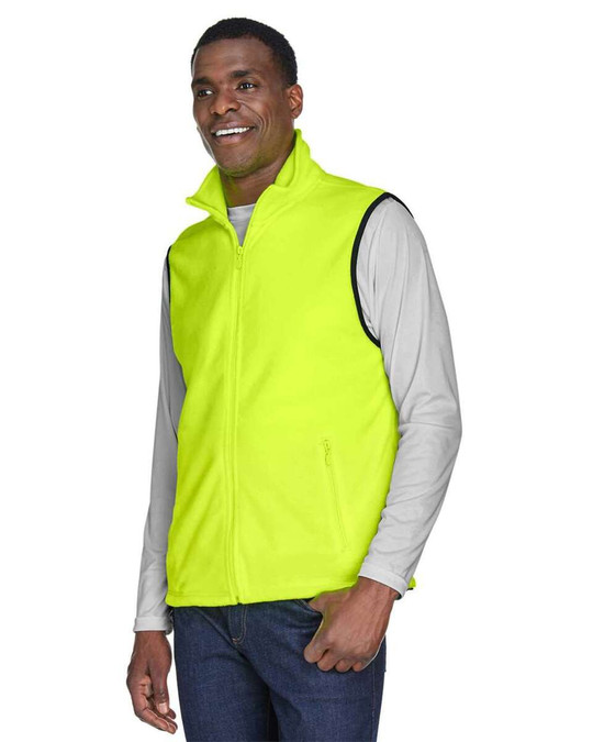 Harriton M985 - Chaleco de forro polar de 8 oz.