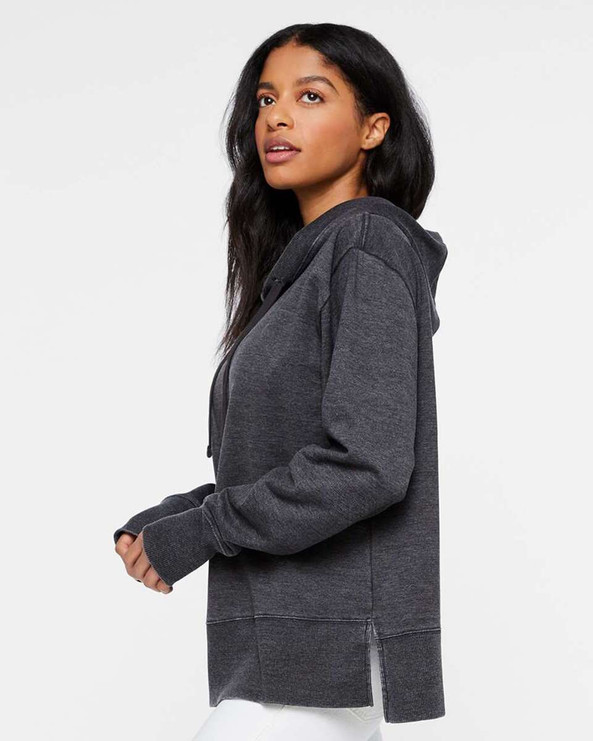 LAT 3536 - Women's Vintage Wash Hoodie