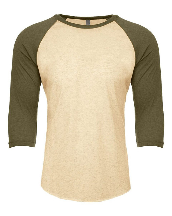 Next Level 6251 - CVC Three-Quarter Sleeve Raglan T-Shirt