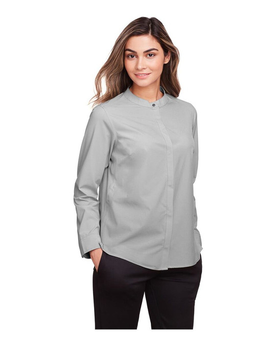 North End NE500W - Camisa de Rendimiento Elástica Borough para Mujer
