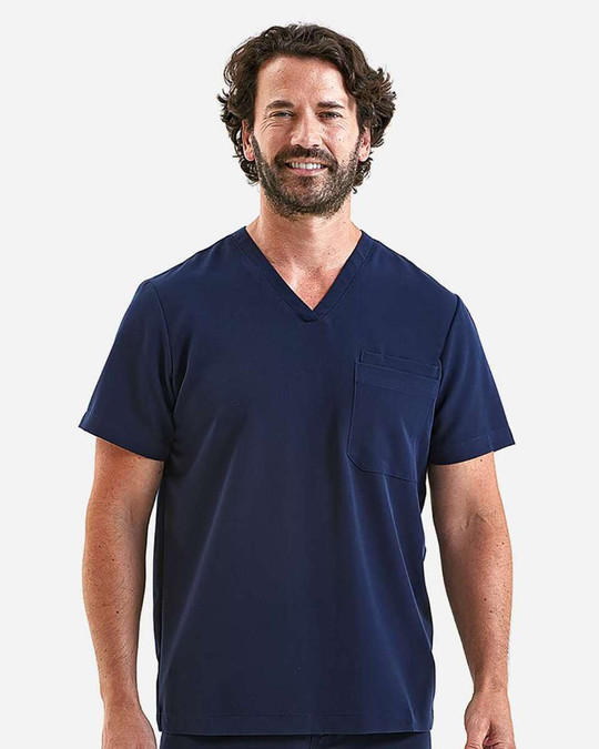 Onna NN200 - Blusa médica elástica con cuello en V Limitless