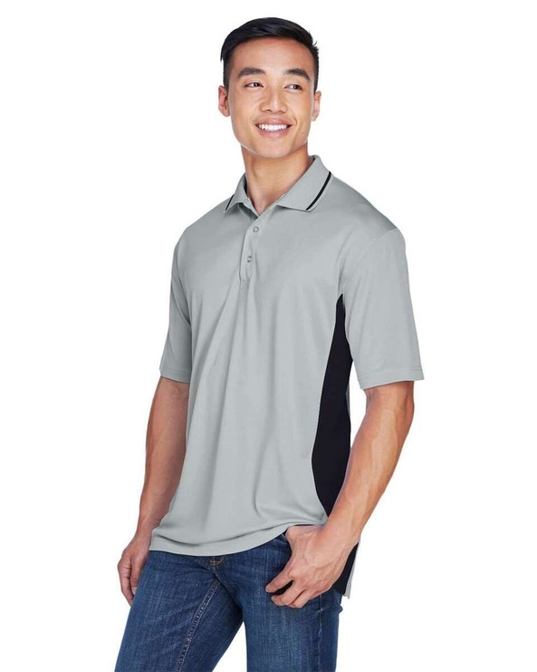 UltraClub 8406 - Men's Cool & Dry Sport Two-Tone Polo
