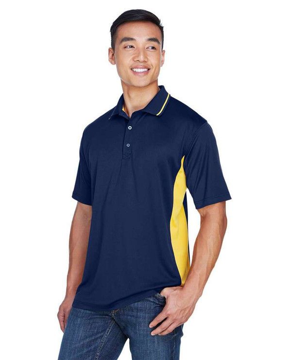 UltraClub 8406 - Men's Cool & Dry Sport Two-Tone Polo