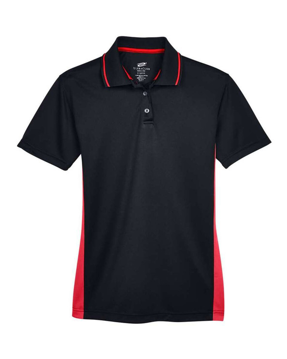UltraClub 8406L - Ladies Cool & Dry Sport Two-Tone Polo