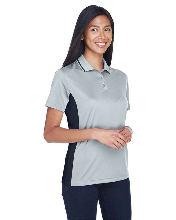 UltraClub 8406L - Ladies Cool & Dry Sport Two-Tone Polo