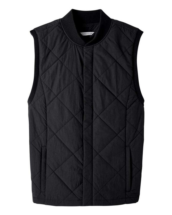 UltraClub UC709 - Men's Dawson Quilted Hacking Vest