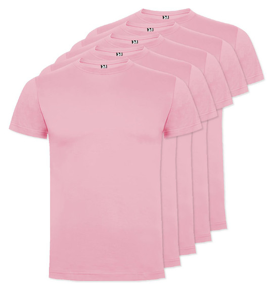 Pack mit 5 Roly Workwear CA6502 - Dogo Premium Kurzarm T-Shirt
