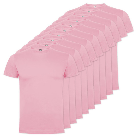 Pack mit 10 Roly Workwear CA6502 - Dogo Premium Kurzarm T-Shirt