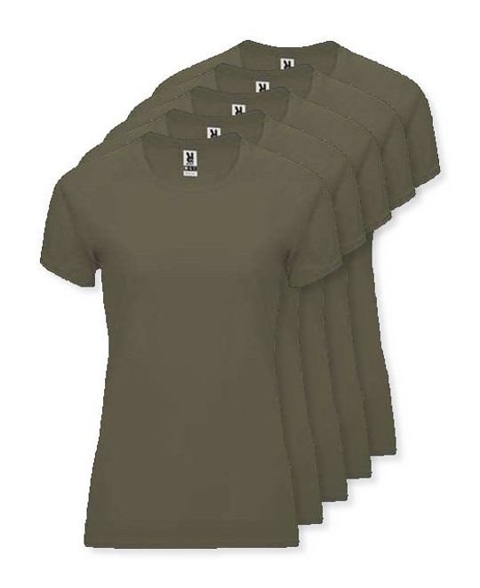 Pack of 5 Roly Workwear CA0408 - Bahrain Woman