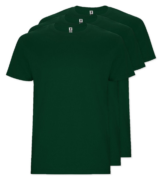 Pack de 30 Roly Workwear CA6681 - STAFFORD T-shirt tubulaire à manches courtes en tailles adultes et avec coutures latérales en tailles enfant