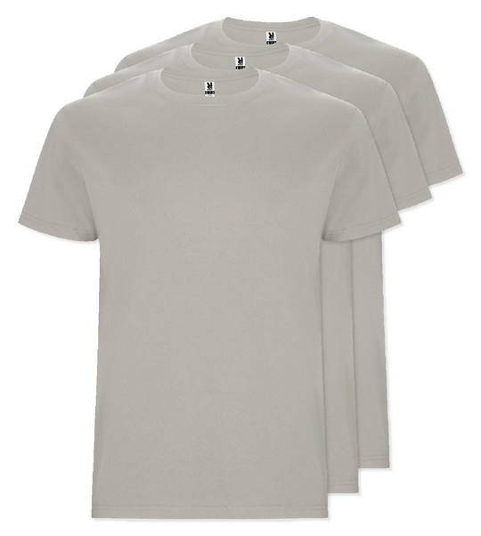 Pack de 30 Roly Workwear CA6681 - STAFFORD T-shirt tubulaire à manches courtes en tailles adultes et avec coutures latérales en tailles enfant
