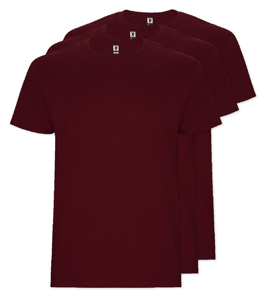Pack of 30 Roly Workwear CA6681 - STAFFORD Tubular short-sleeved t-shirt in adult sizes and with side seams in kid's sizes