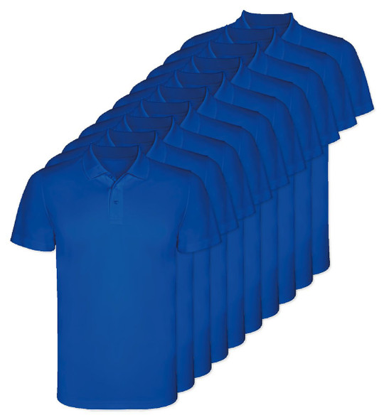 Pack mit 10 Roly Workwear PO0404 - Monzha Funktions Poloshirt