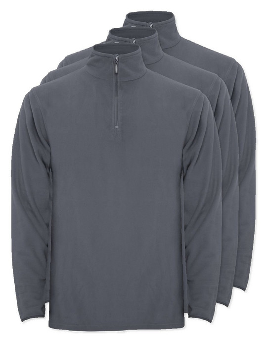 Pack mit 30 Roly Workwear SM1095 - Himalya Microfleece Langarm Pullover mit Half Zip und Kinnschutz