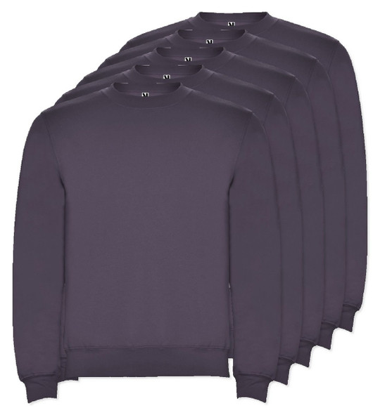 Pack mit 5 Roly Workwear SU1070 - Clasica Sweatshirt in Klassischem Design