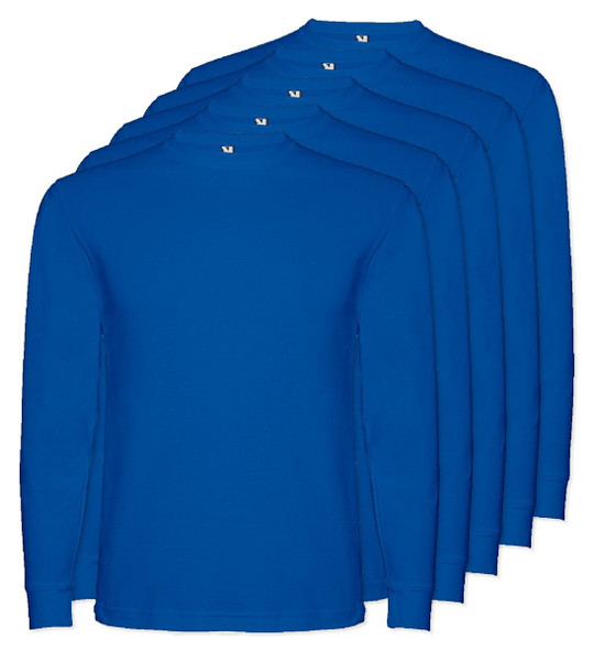 Pack mit 5 Roly Workwear CA1204 - Pointer T-Shirt langarm