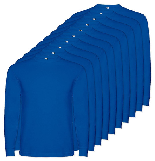 Pack mit 10 Roly Workwear CA1204 - Pointer T-Shirt langarm