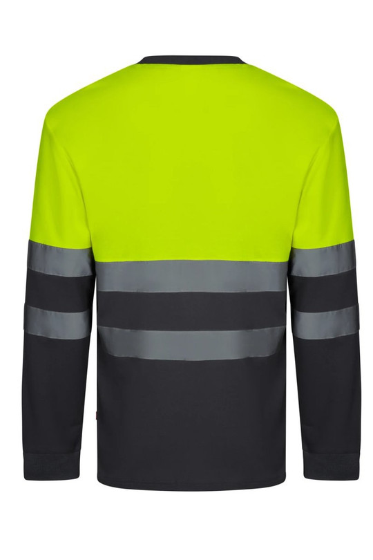 Velilla 305603 - Two-tone long-sleeve technical T-shirt