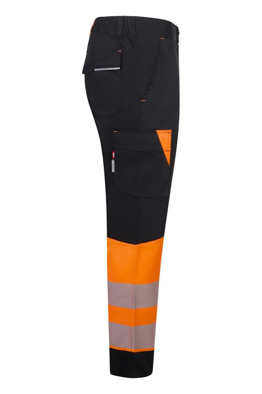 Velilla 303032S - Two-tone recycled stretch trousers with segmented tape