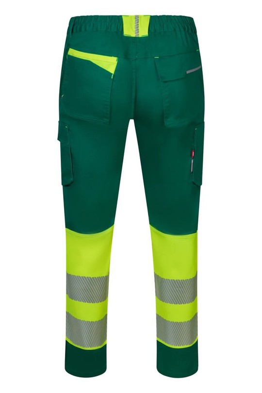 Velilla 303032S - Two-tone recycled stretch trousers with segmented tape