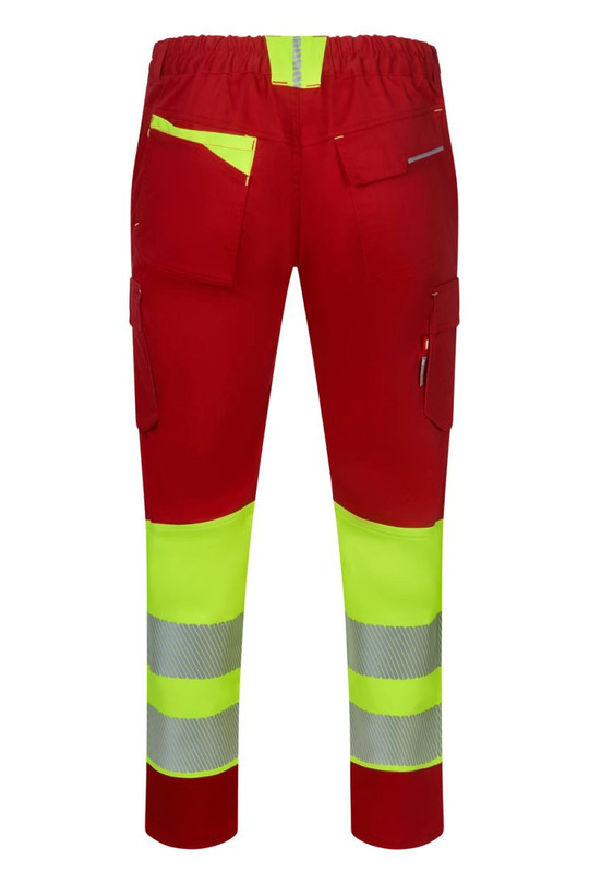 Velilla 303032S - Recycelte zweifarbige Stretchhose mit segmentiertem Streifen