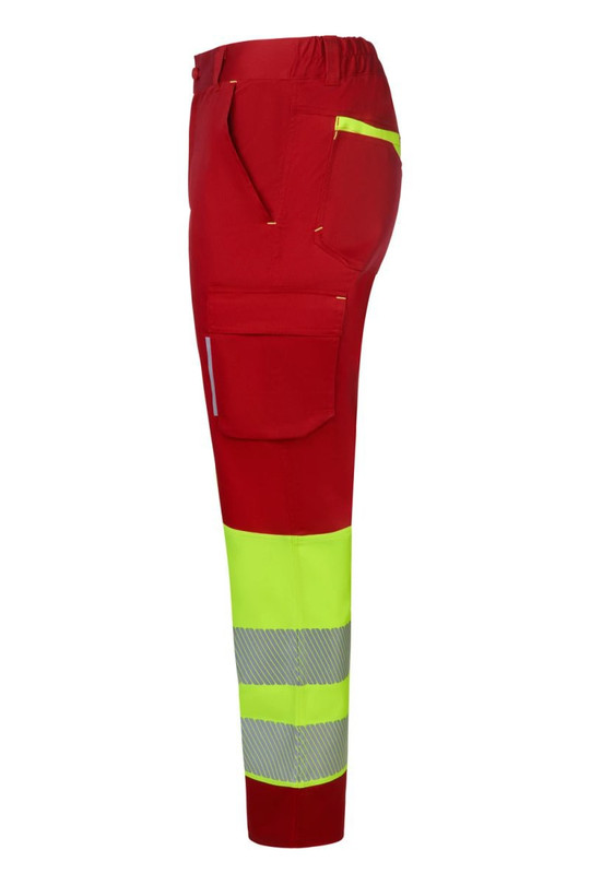 Velilla 303032S - Recycelte zweifarbige Stretchhose mit segmentiertem Streifen