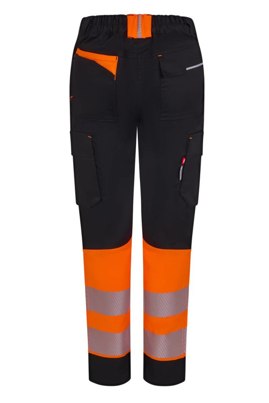 Velilla 303032SW - Women’s two-tone recycled stretch trousers with segmented tape