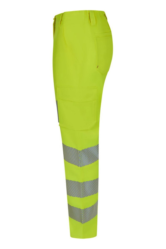 Velilla 303031SW - Hose aus recyceltem Stretchgewebe mit segmentiertem Streifen für Damen