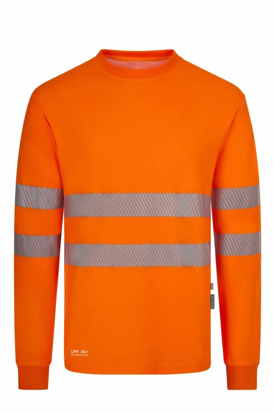 Velilla 305644 - Long-sleeve cotton T-shirt with segmented tape