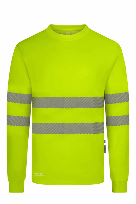 Velilla 305644 - Long-sleeve cotton T-shirt with segmented tape