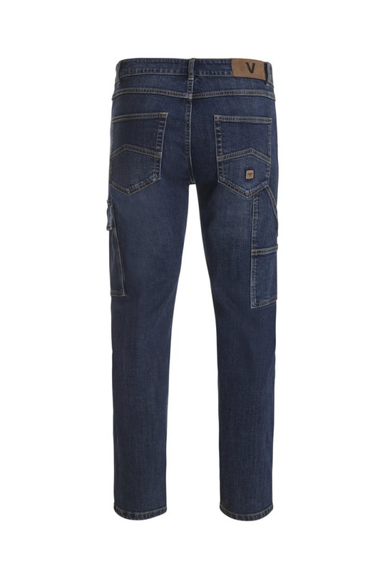 Velilla 103048S - Stretch multi-pocket denim trousers
