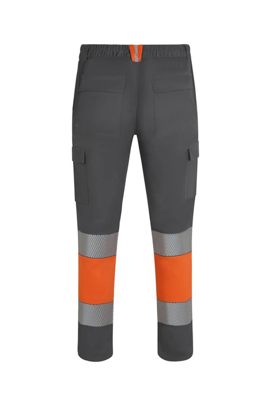Velilla 303033 - Two-tone recycled trousers with segmented tape