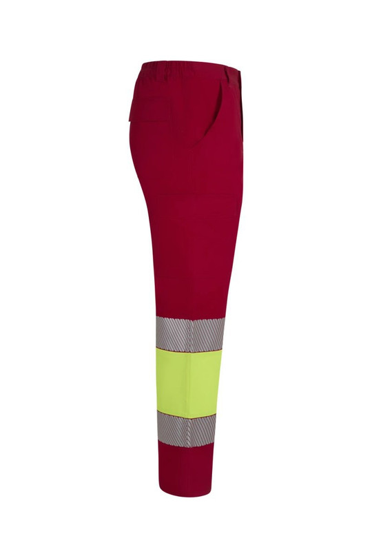 Velilla 303033 - Recycelte zweifarbige Hose mit segmentiertem Streifen