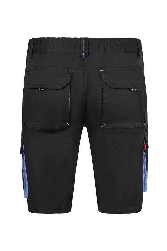 Velilla 103034S - Two-Tone Multi-Pocket Stretch Bermuda Shorts